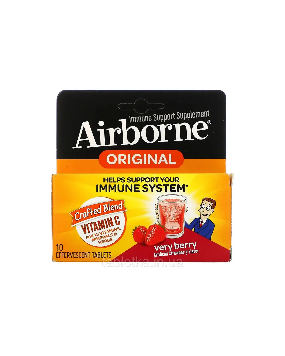 Имунная поддержка ягодный вкус | 10 шипучих таб AirBorne 20203697