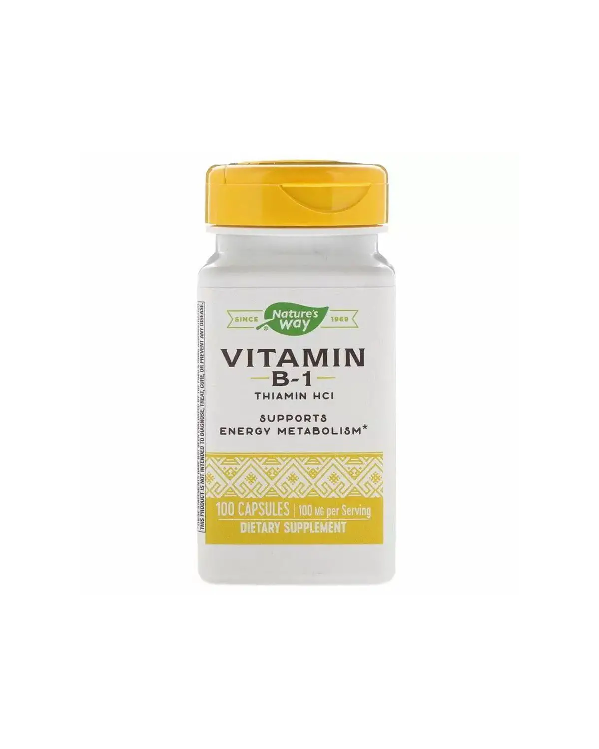 Витамин B1 100 мг | 100 кап Nature's Way 20203773