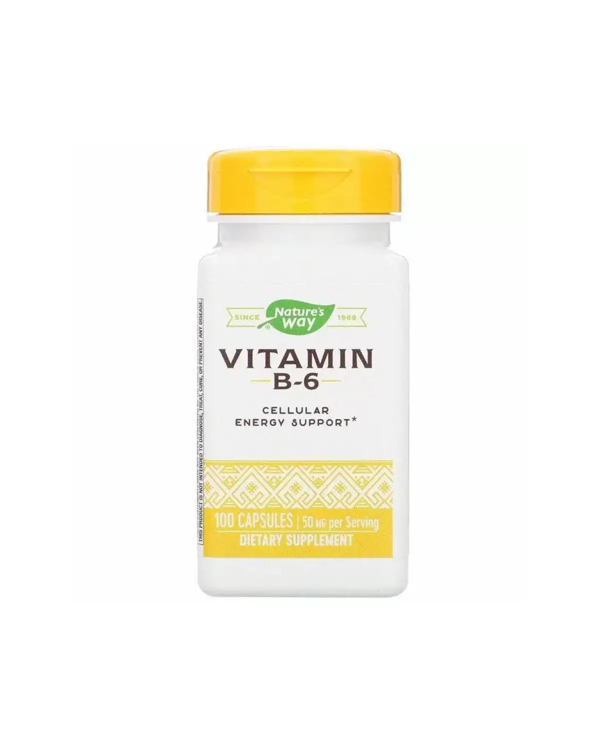 Витамин B6 50 мг | 100 кап Nature's Way 20203819