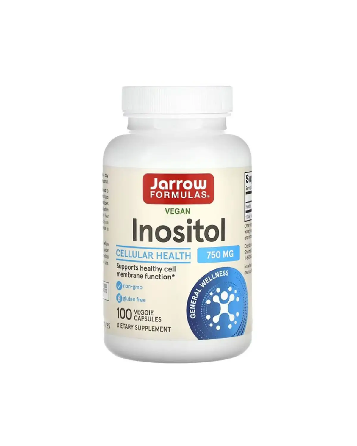 Инозитол 750 мг | 100 кап Jarrow Formulas 20203821