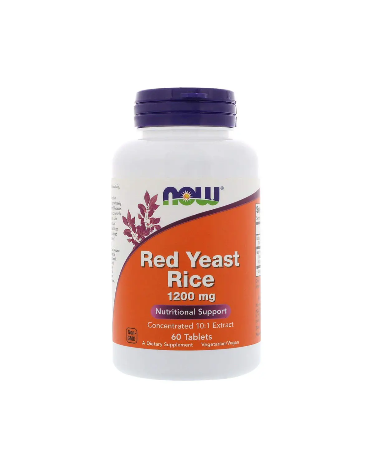 Красный дрожжевой рис 1200 мг | 60 таб Now Foods 20203878