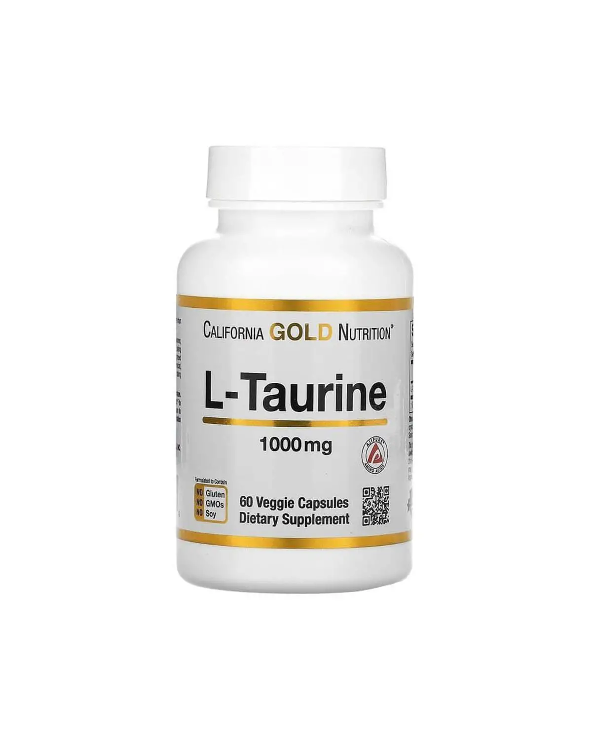 L-таурин 1000 мг | 60 кап California Gold Nutrition 20203879