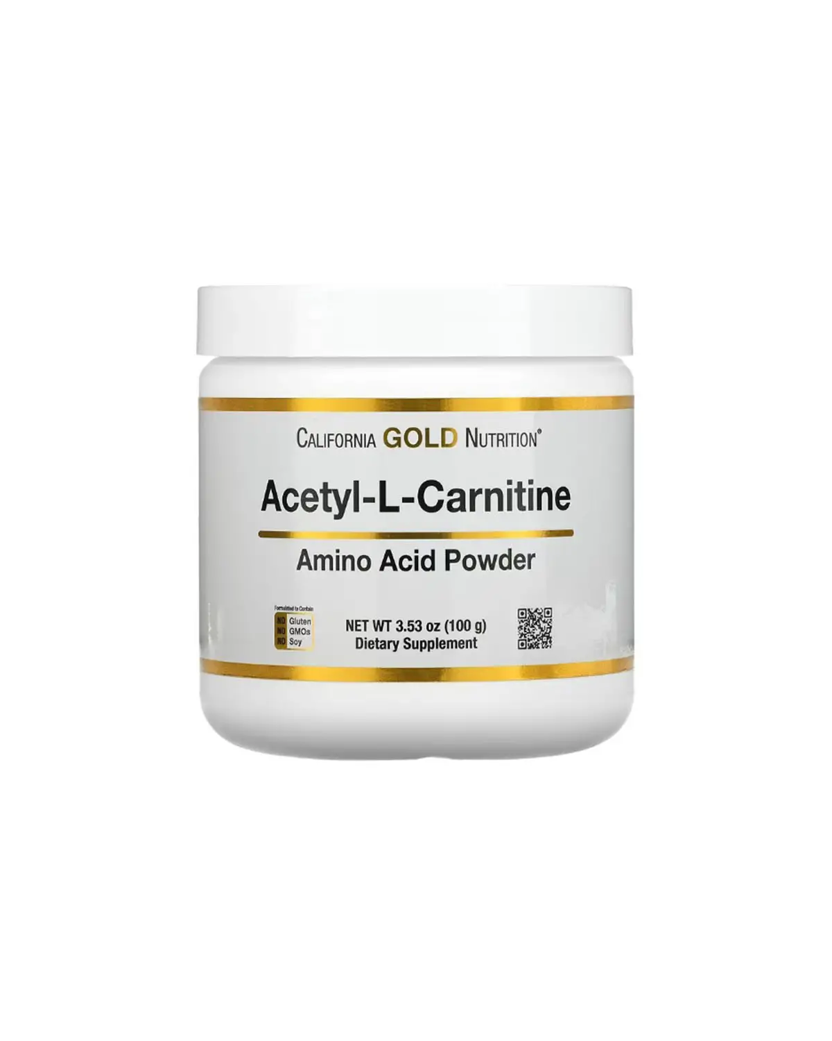 Ацетил-L-карнітин порошок | 100 г California Gold Nutrition 20203883