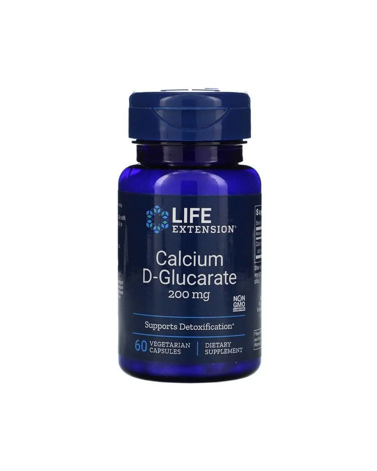 Кальцій D-глюкарат 200 мг | 60 кап Life Extension 20203887