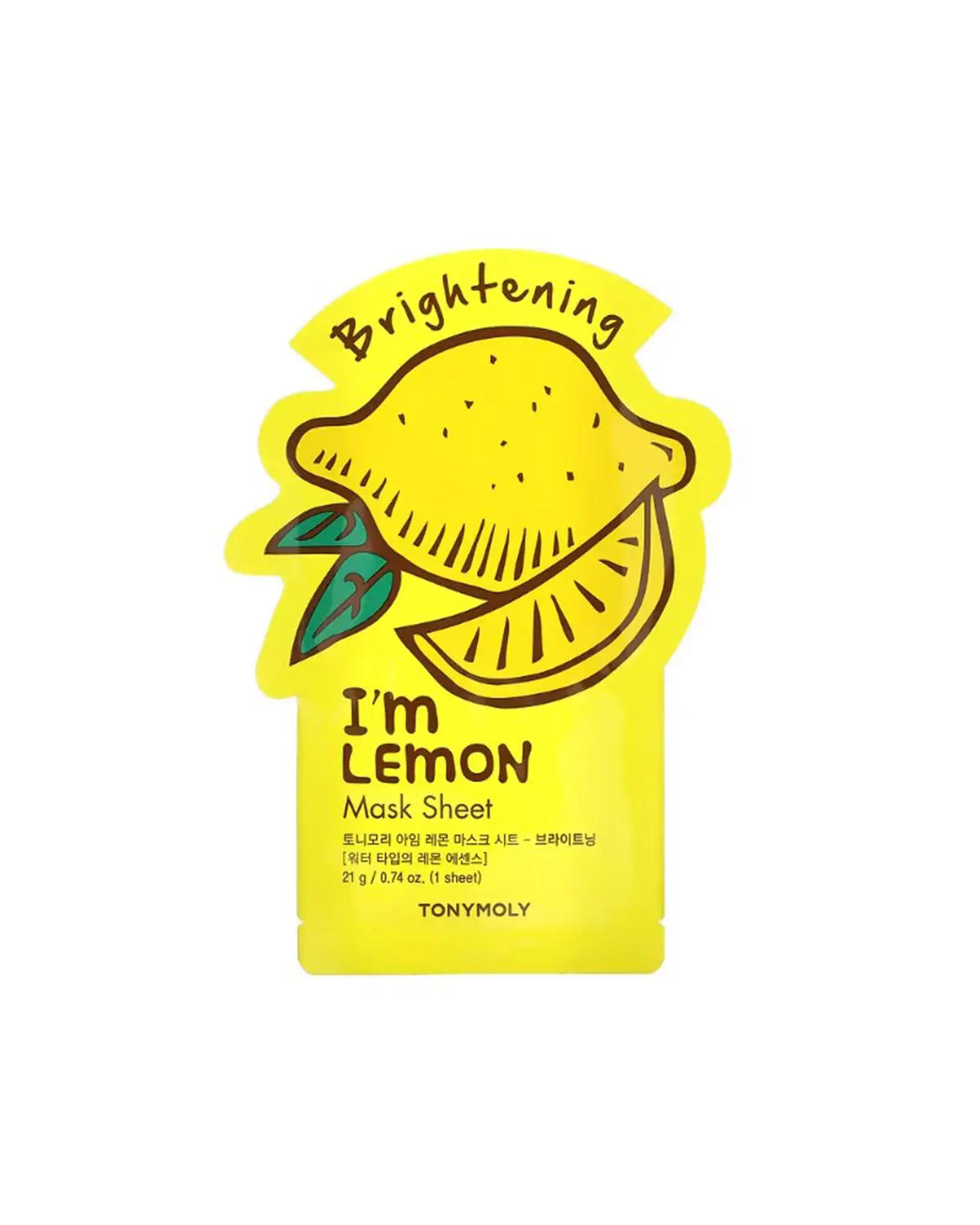 Осветляющая тканевая маска лимон | 21 г Tony Moly 20203930