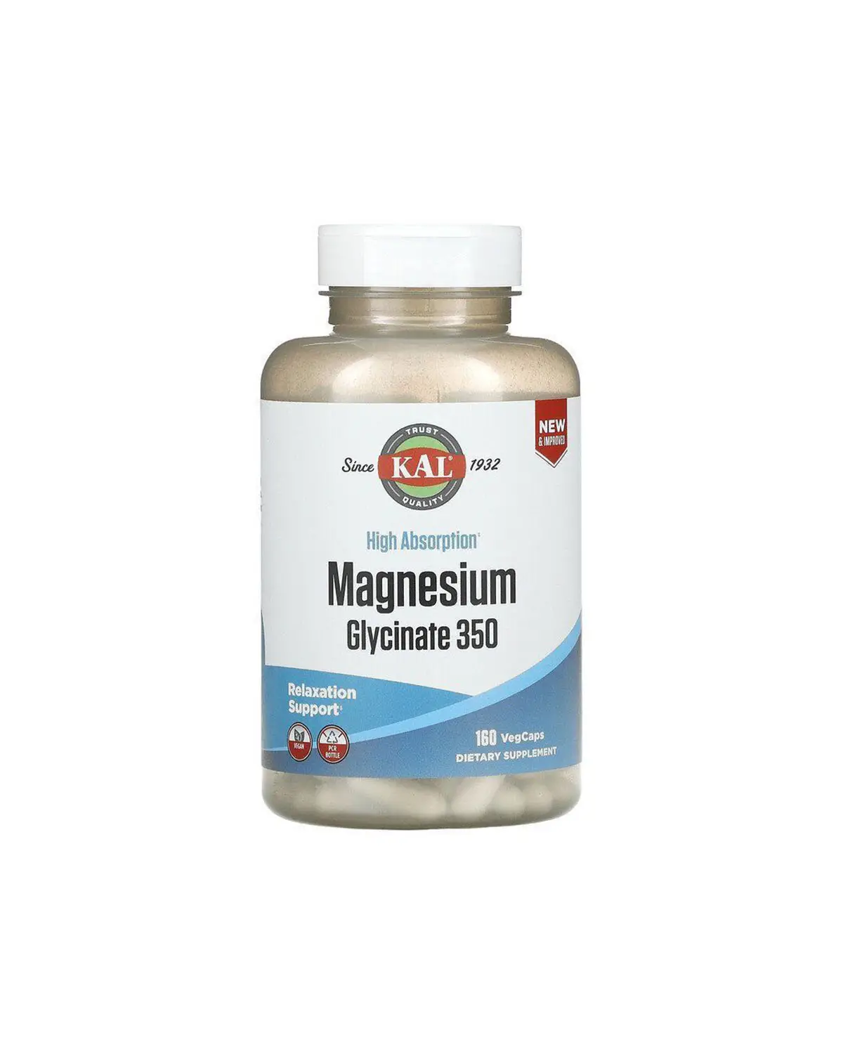 Магний глицинат 350 мг | 160 кап KAL 20203938