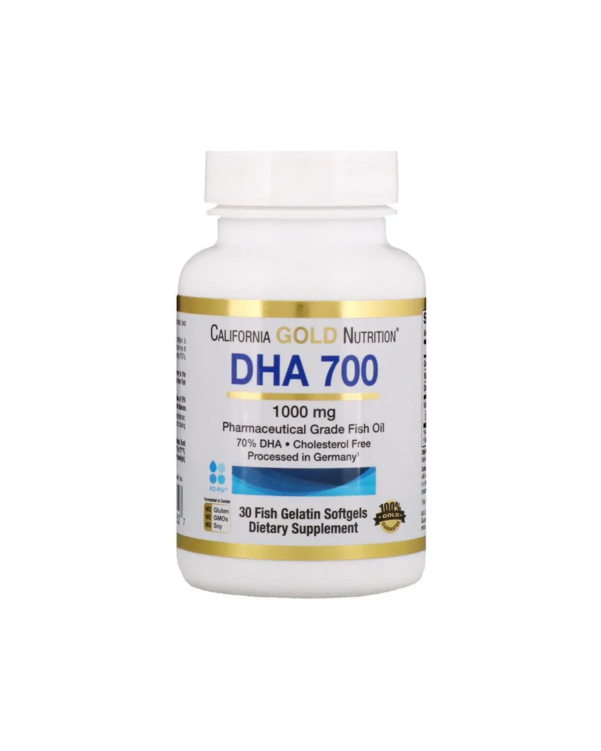 Риб'ячий жир DHA 700 1000 мг | 30 кап California Gold Nutrition 202040016