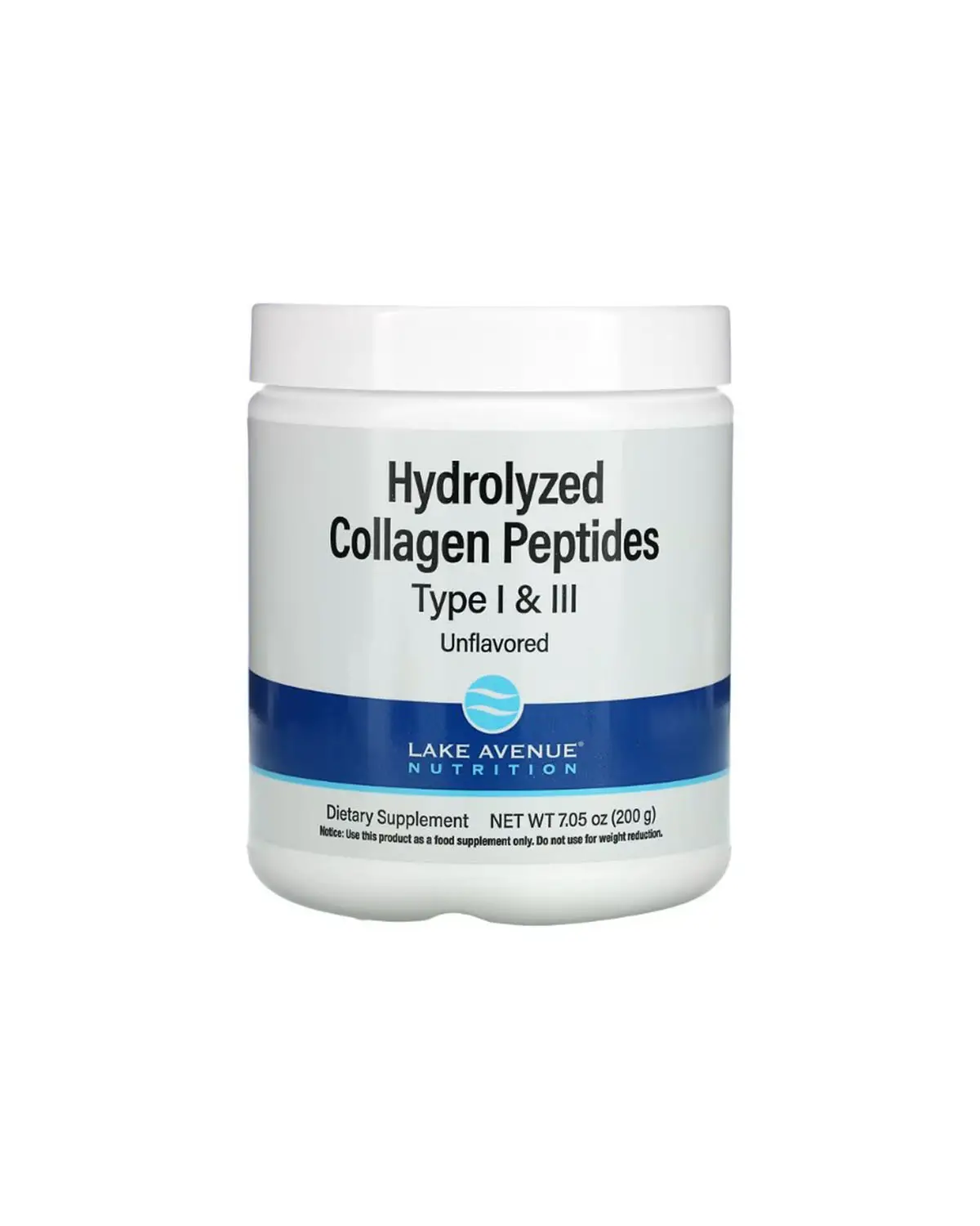 Колагенові пептиди 1 і 3 типу | 200 г Lake Avenue Nutrition 202040040