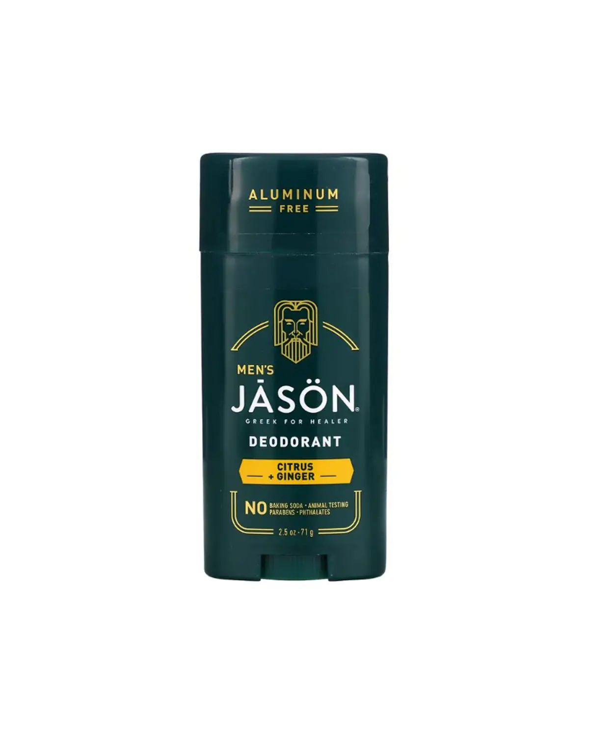 Дезодоран для чоловіків цитрус + імбир | 71 г Jason Natural 202040046