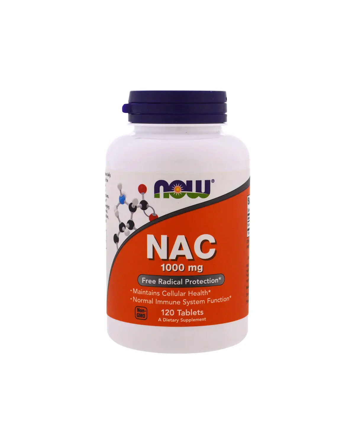 NAC (N-Ацетил-L-Цистеїн) 1000 мг | 120 таб Now Foods 202040077