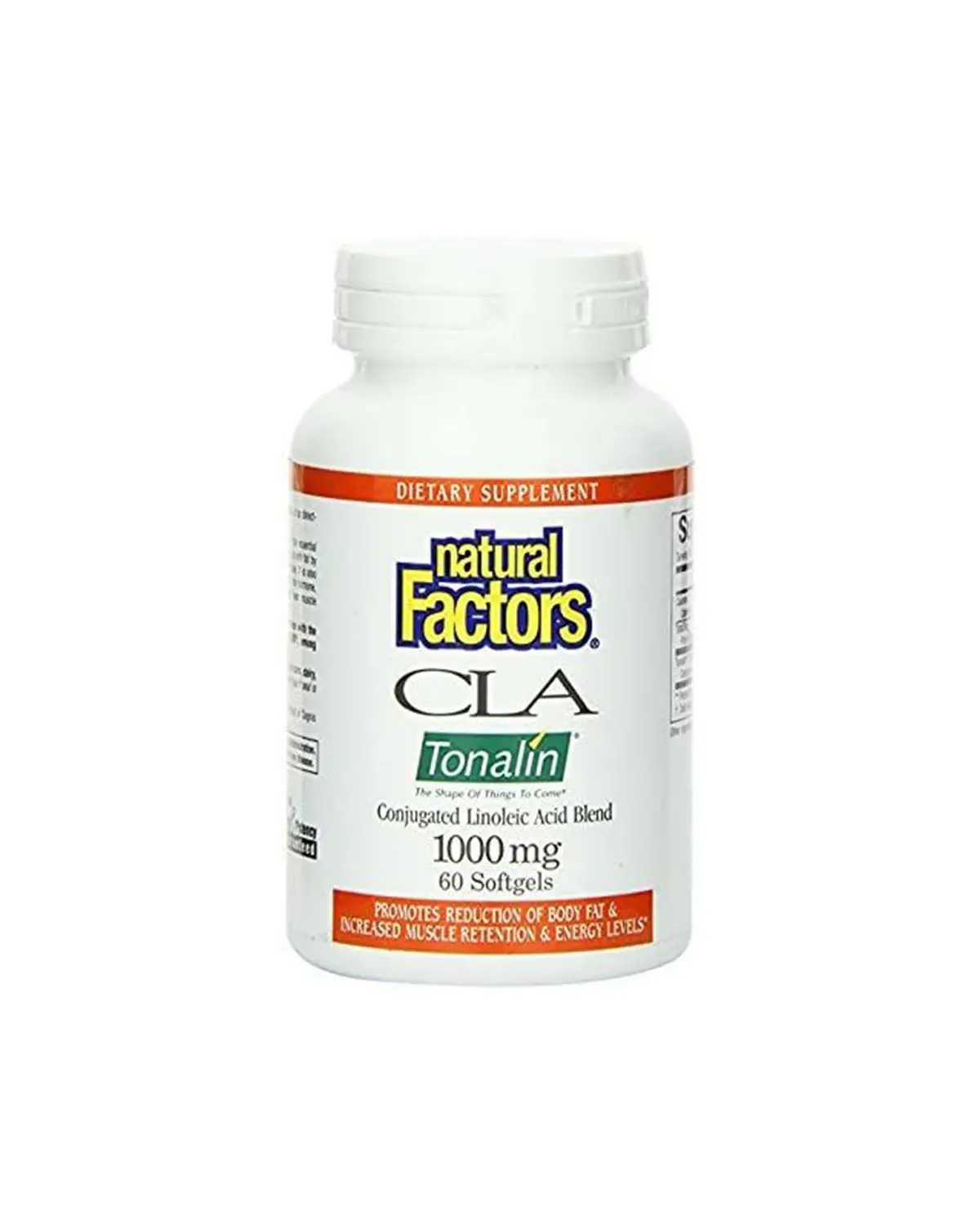 Конъюгированная линолевая кислота (CLA) 1000 мг | 60 кап Natural Factors 202040080