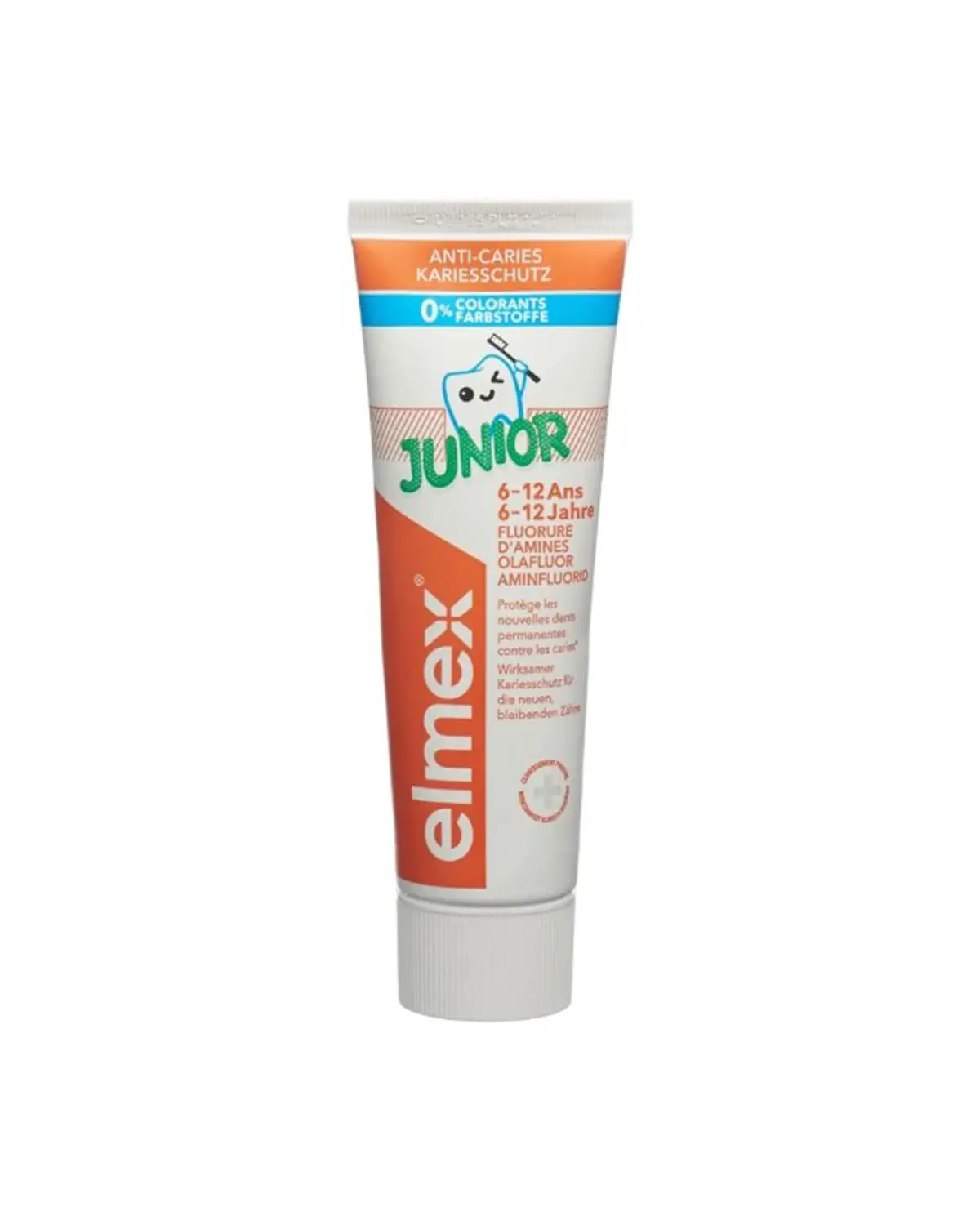 Детская зубная паста юниор 6-12 лет | 75 мл Elmex 202040137