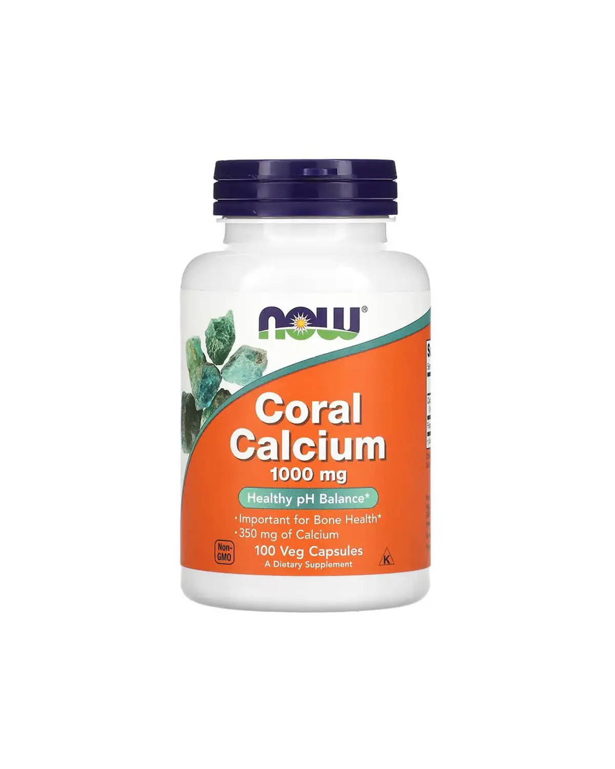 Кальцій з коралів 1000 мг | 100 кап Now Foods 202040269