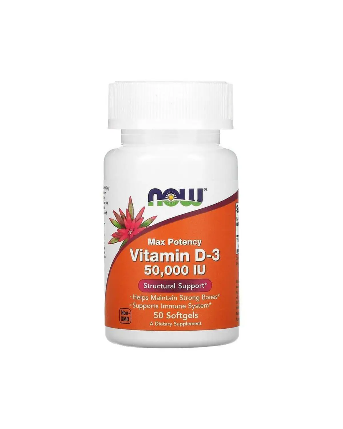 Витамин D3 50000 МЕ | 50 кап Now Foods 202040294