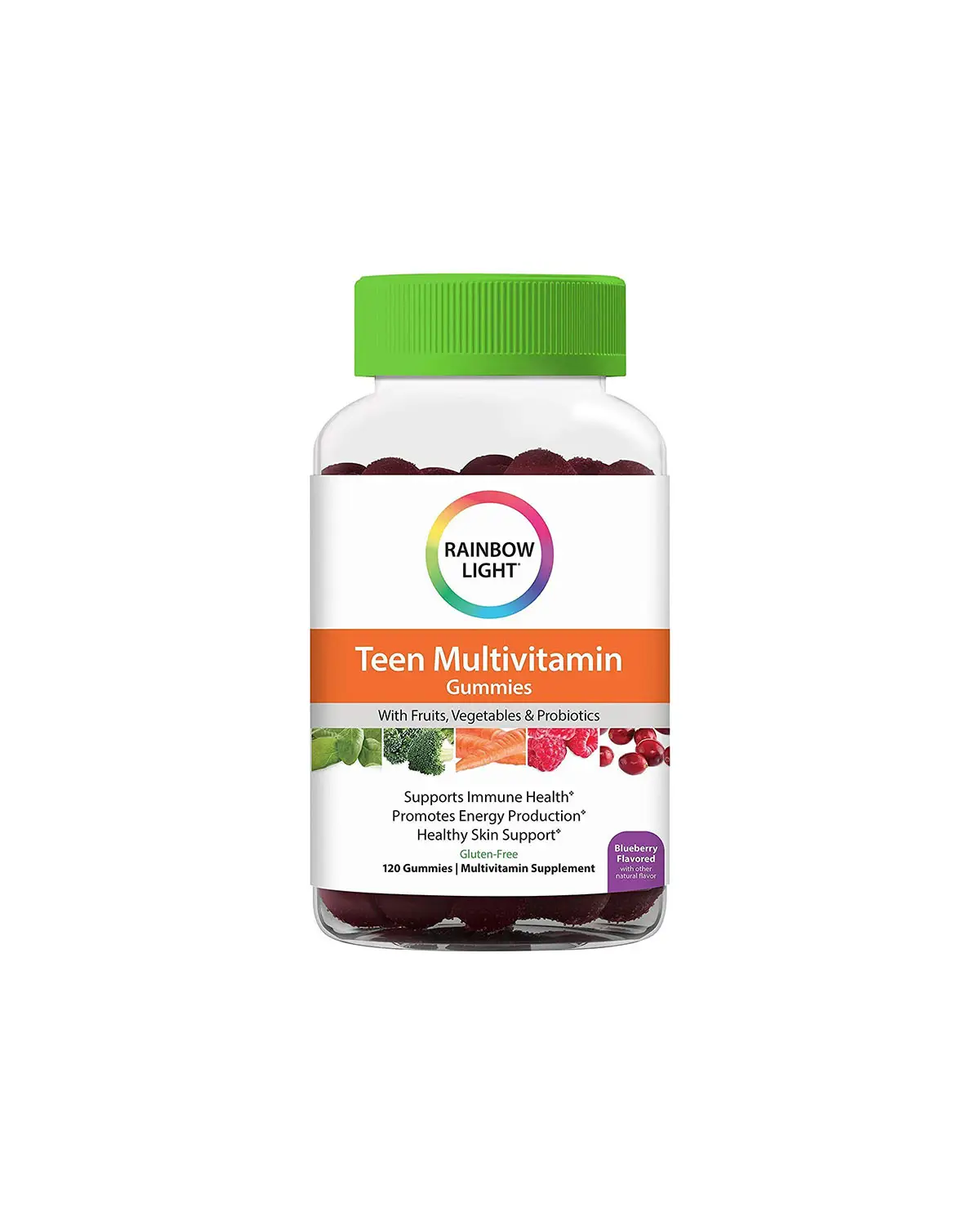 Мультивитамины для подростков черника | 120 жев конфет Rainbow Light 202040365