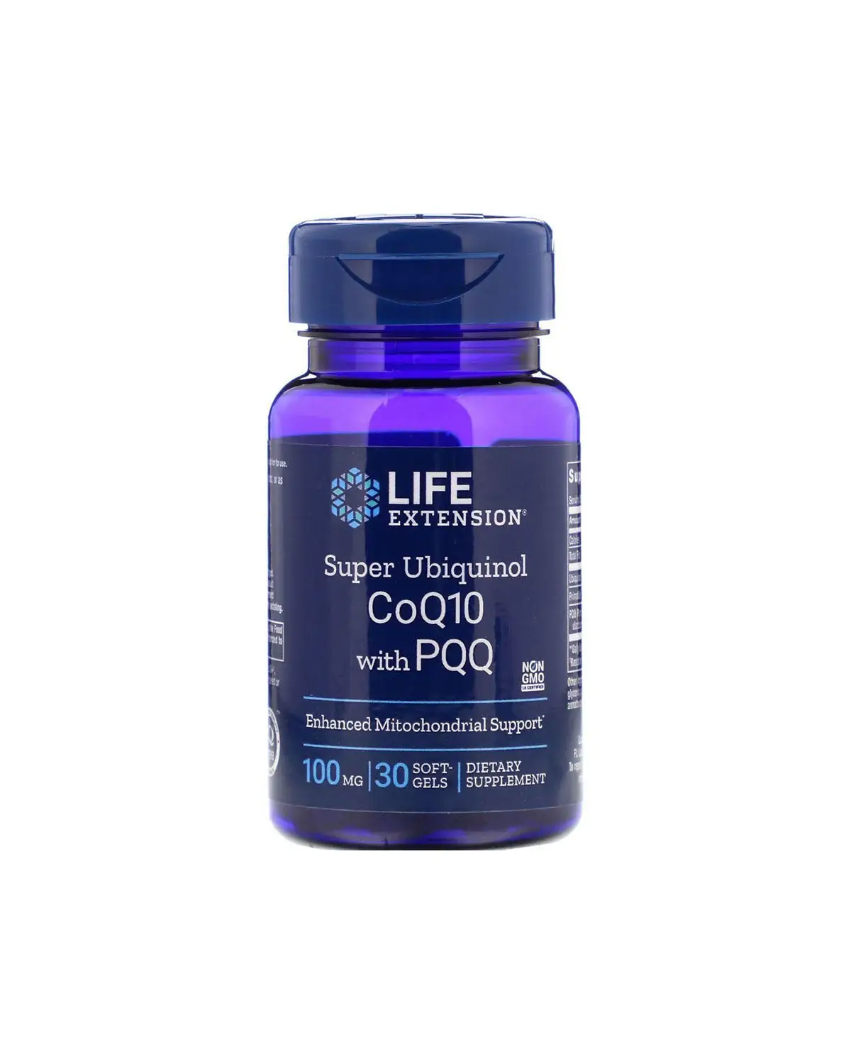 Коензим Q10 з пірролохінолінхіноном 100 мг | 30 кап Life Extension 202040412
