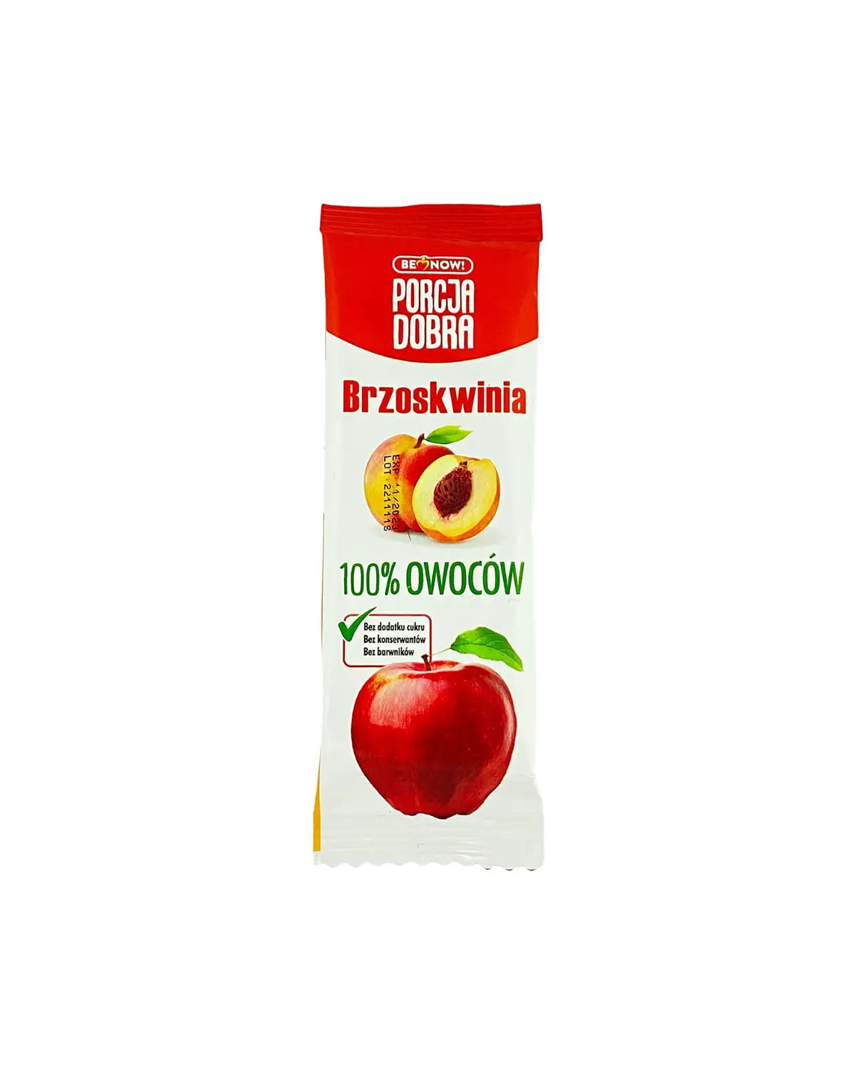 Снек яблоко-персик | 16 г Porcja Dobra 202040418