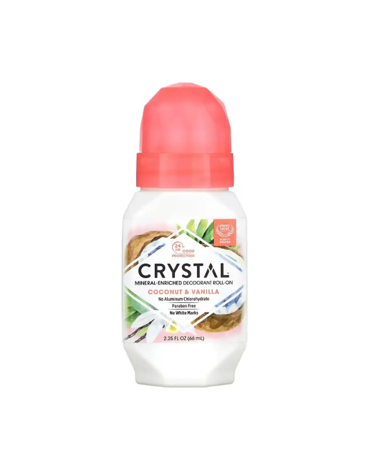 Кульковий дезодорант з ароматом кокоса та ванілі | 66 мл Crystal Body Deodorant 202040457