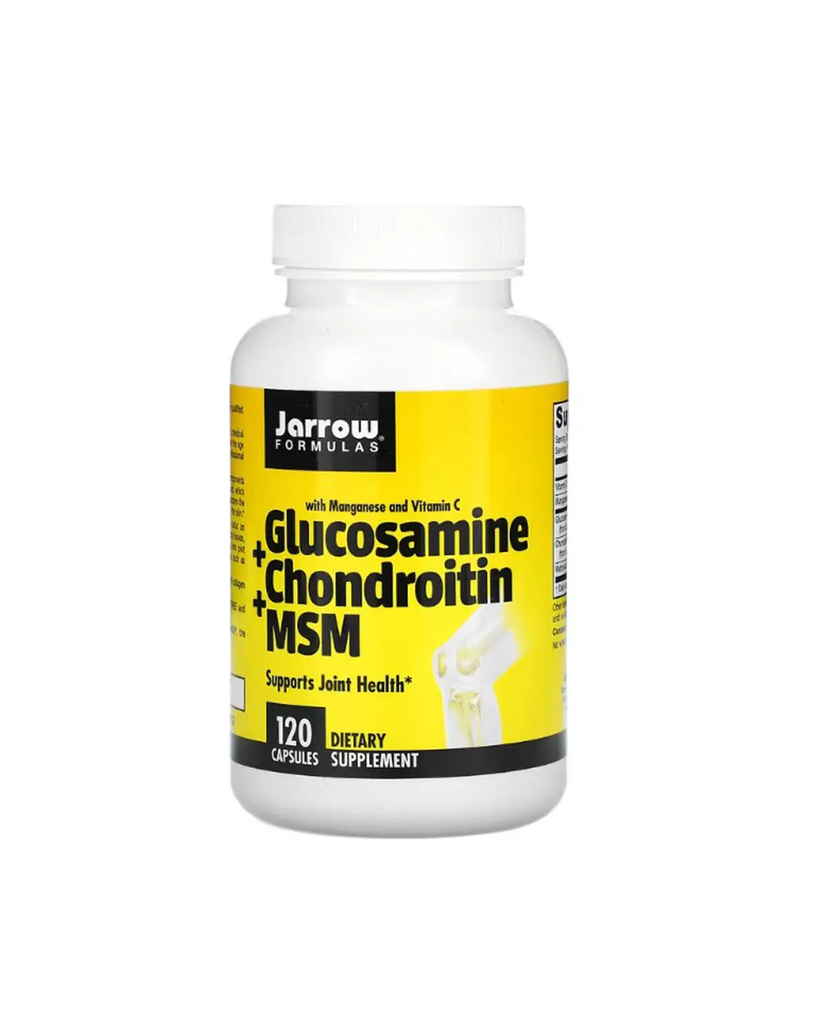Глюкозамин и хондроитин + МСМ | 120 кап Jarrow Formulas 202040594