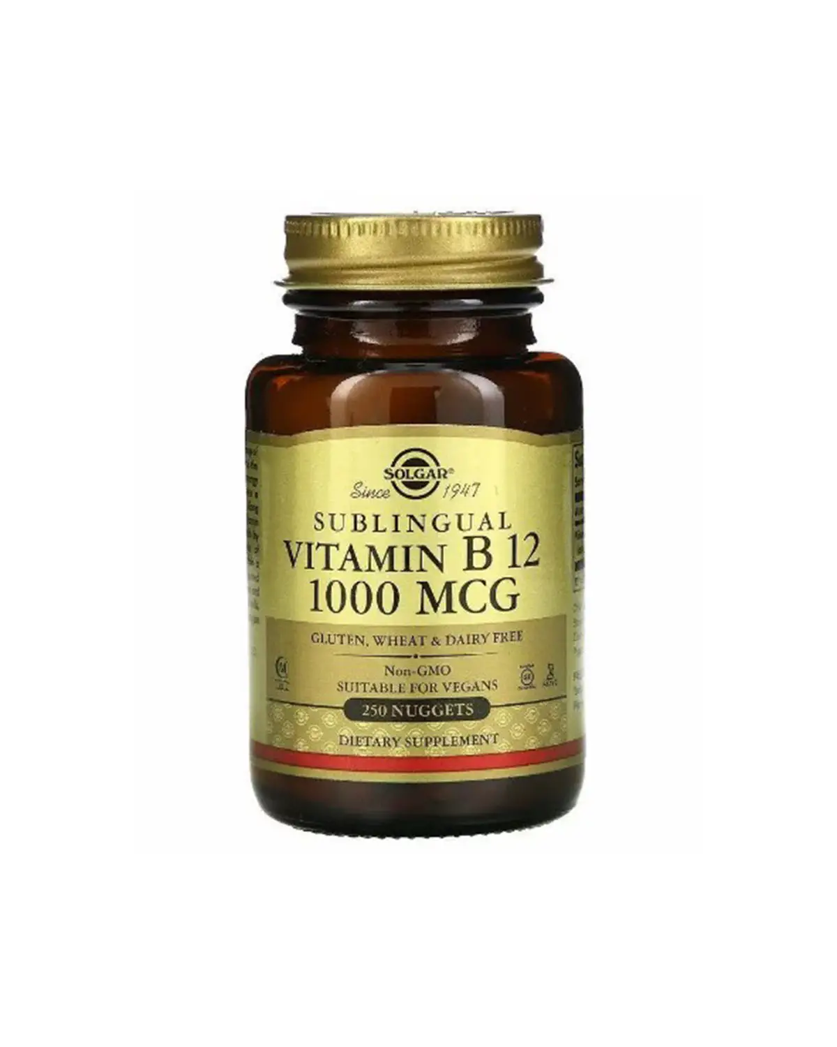 Витамин В12 сублингвальный 1000 мкг | 250 таб Solgar 202040683