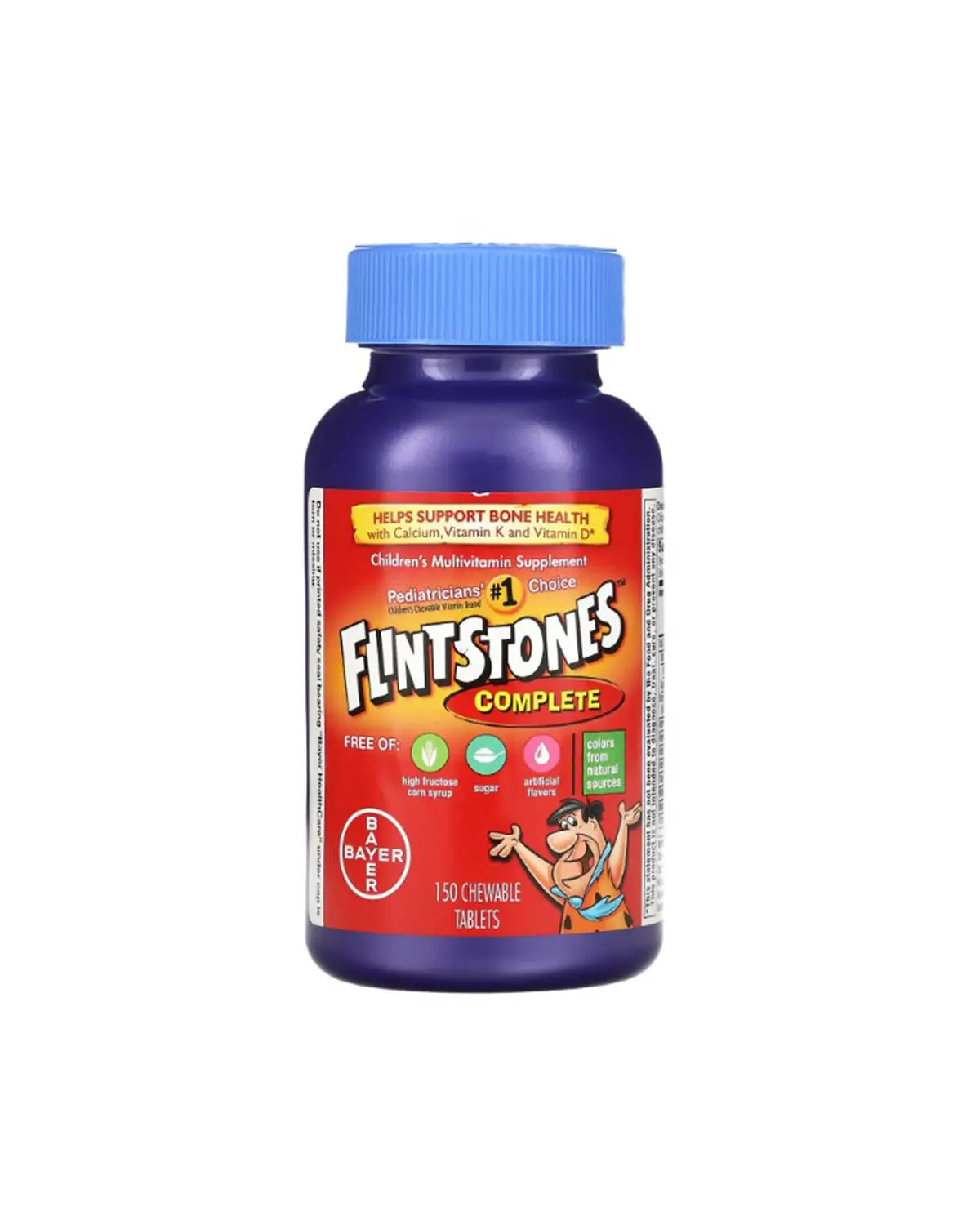 Мультивитамины для детей | 150 жев таб Flintstones 20204761