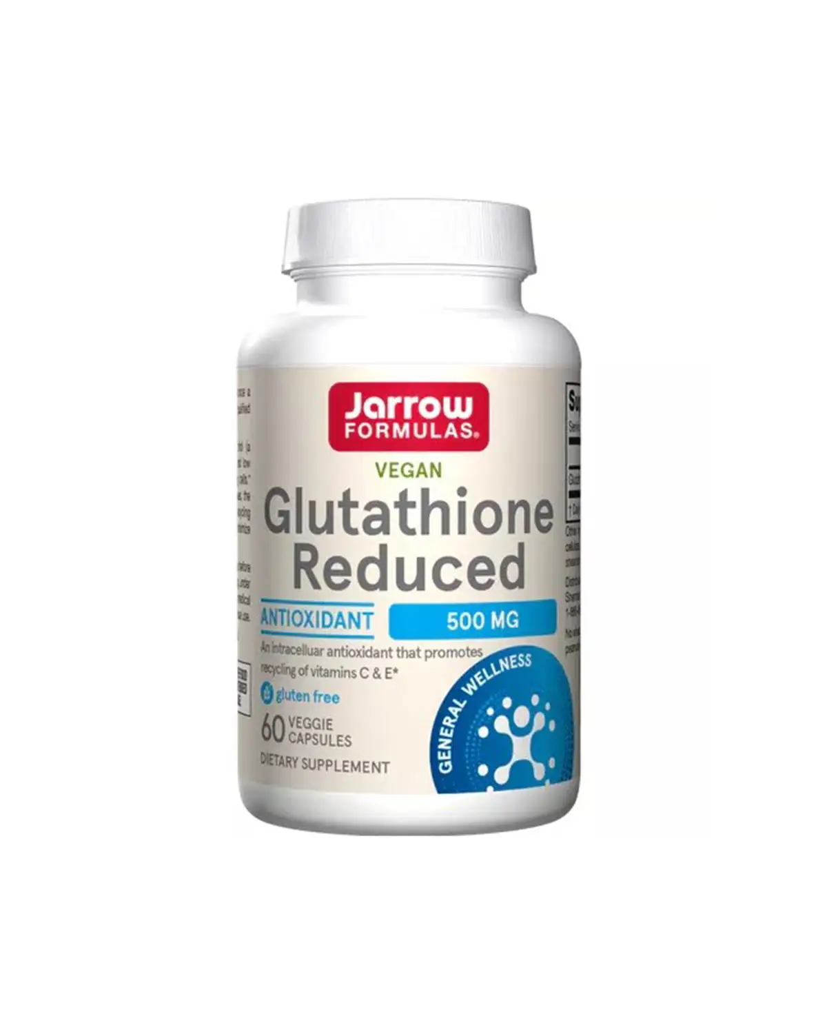 Глутатион восстановленный 500 мг | 60 кап Jarrow Formulas 20204816