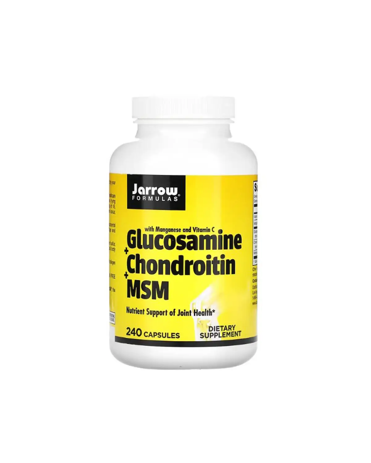 Глюкозамин с хондроитином + МСМ | 240 кап Jarrow Formulas 20204817