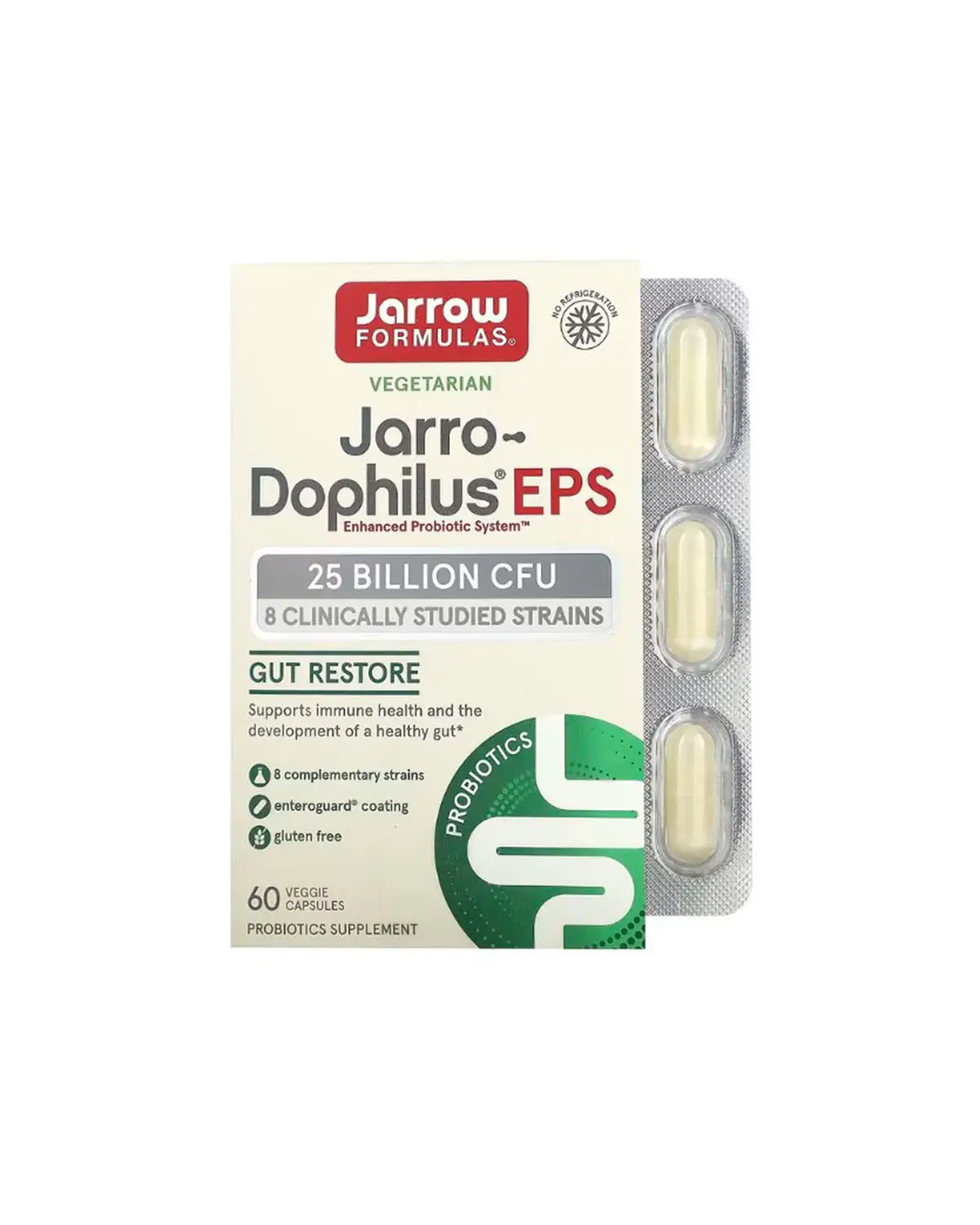 Пробиотики 25 млрд КОЕ | 60 кап Jarrow Formulas 20204832