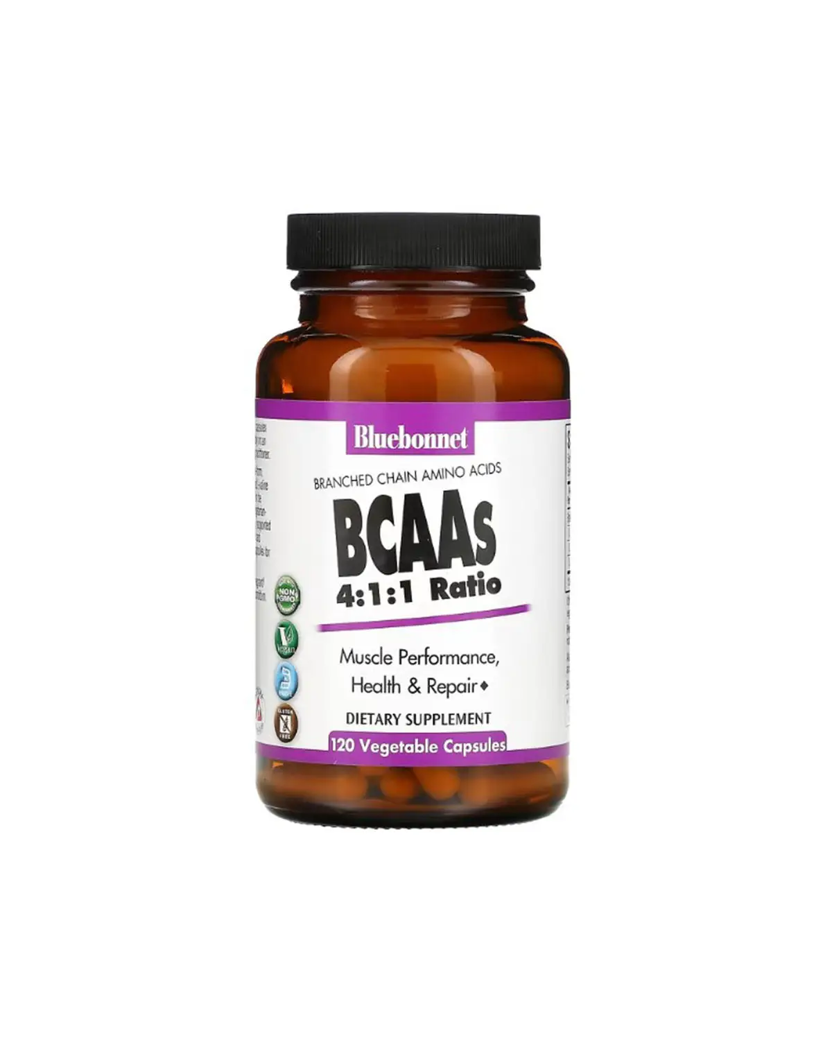 BCAAs розгалужені ланцюги амінокислот | 120 кап Bluebonnet Nutrition 20204838