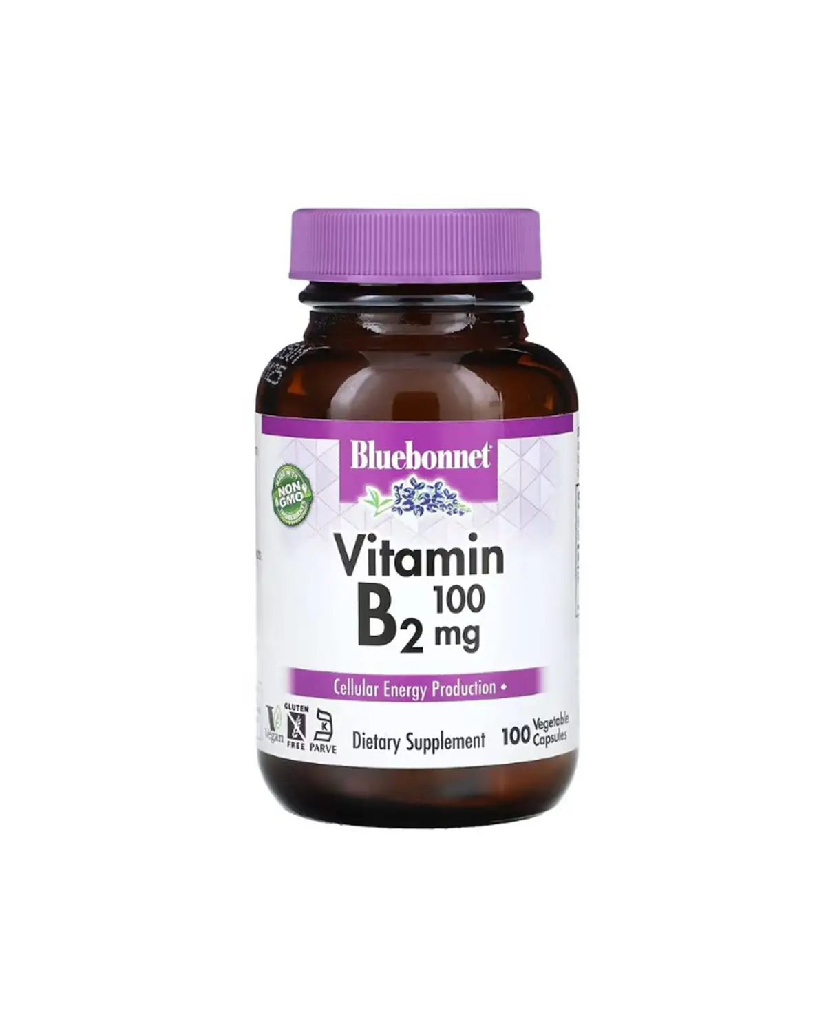 Вітамін B2 100 мг | 100 кап Bluebonnet Nutrition 20204843