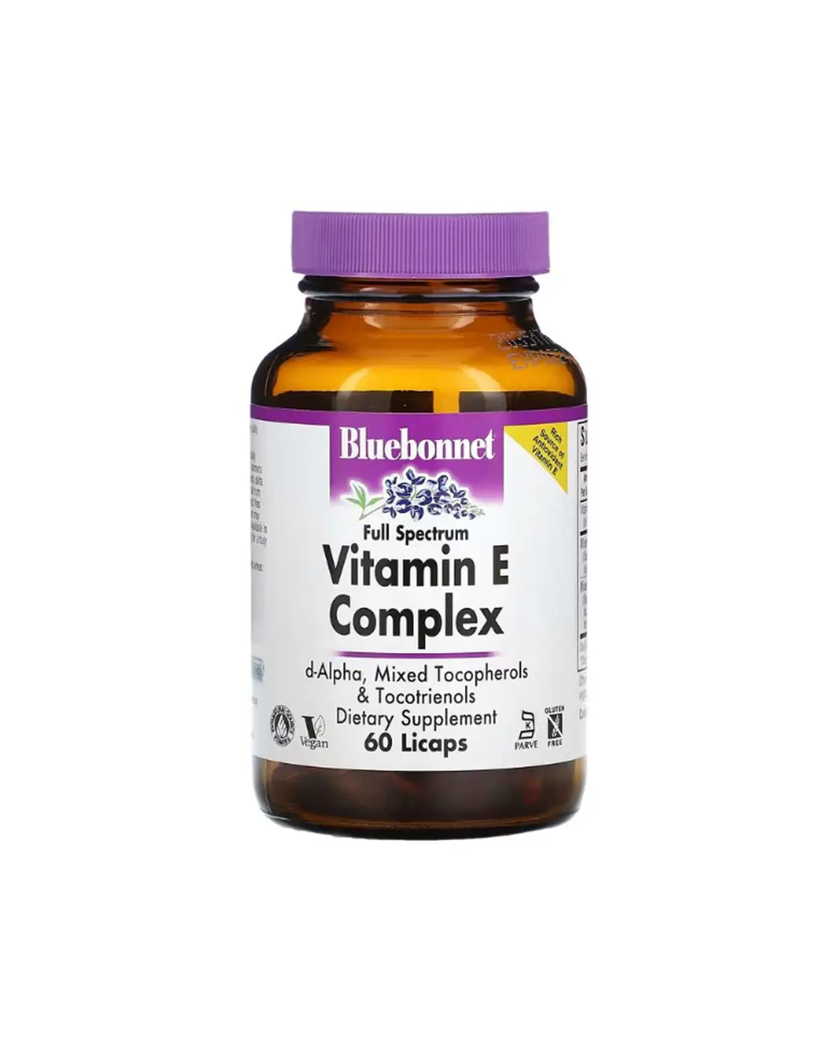 Комплекс вітаміну Е | 60 кап Bluebonnet Nutrition 20204855