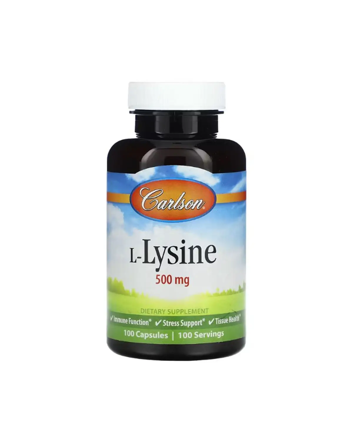 L-Лизин 500 мг | 100 кап Carlson 20204989
