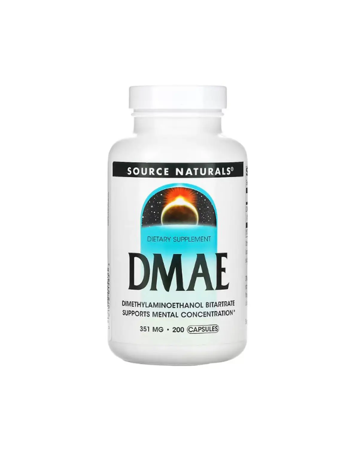 ДМАЕ 351 мг | 200 кап Source Naturals 20205014