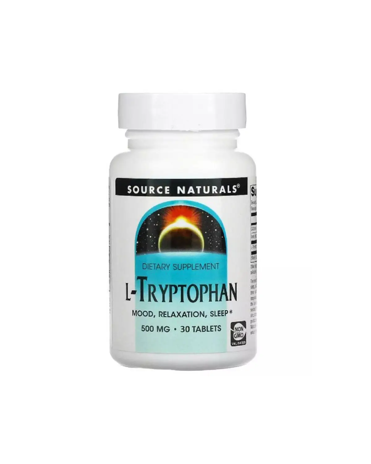 L-Триптофан 500 мг | 30 таб Source Naturals 20205019
