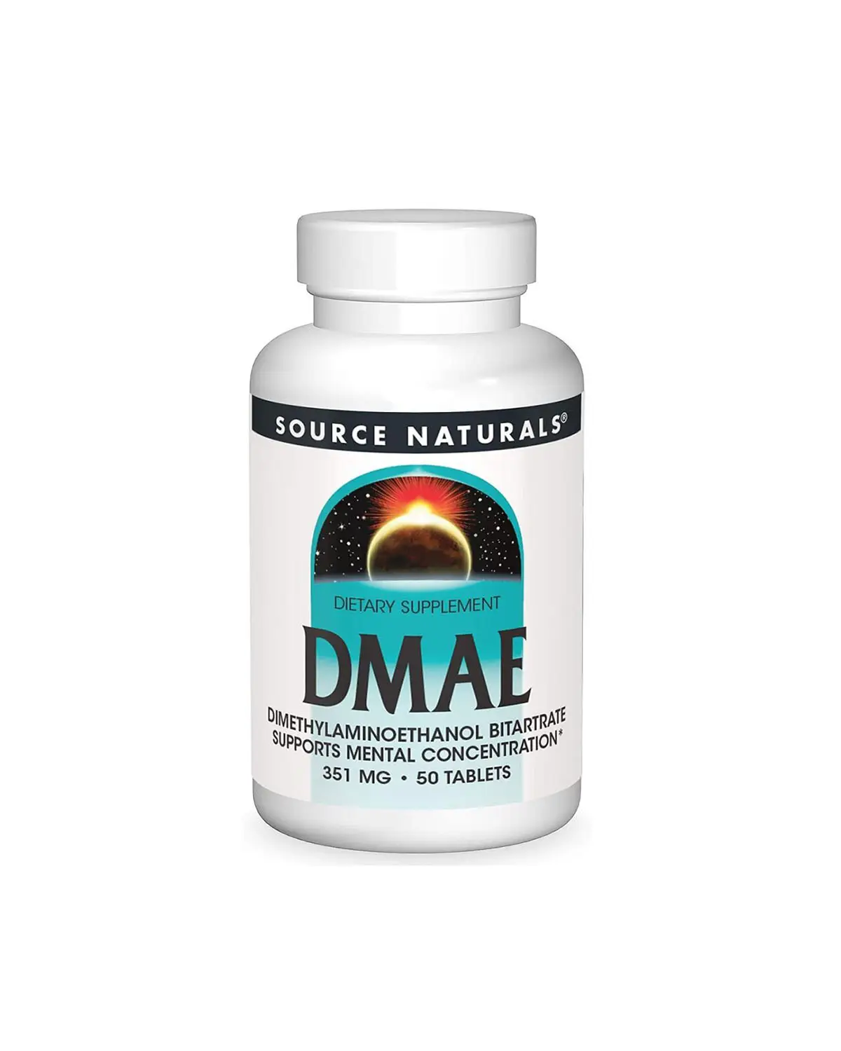 ДМАЭ 351 мг | 50 таб Source Naturals 20205053
