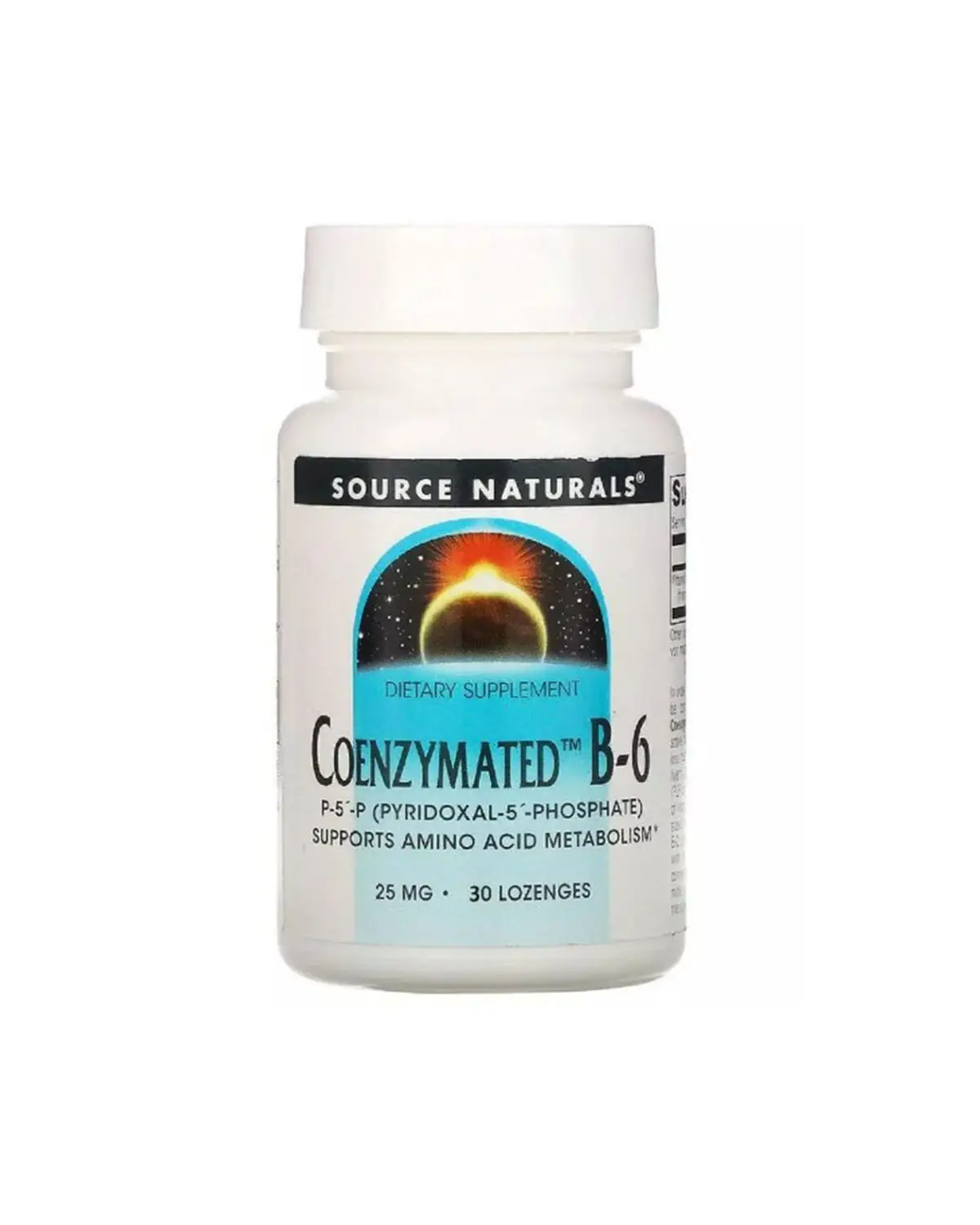 Коэнзим Витамина В6 25 мг | 30 таб для рассасывания Source Naturals 20205066