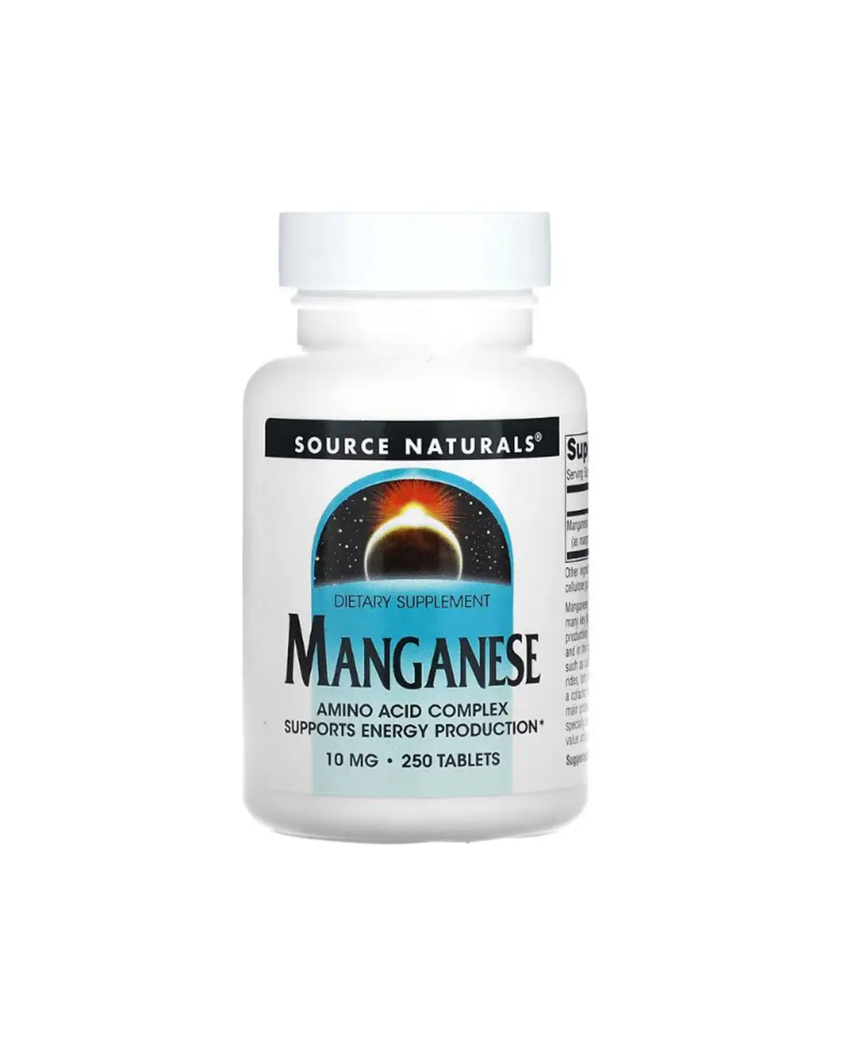 Марганец 10 мг | 250 таб Source Naturals 20205075