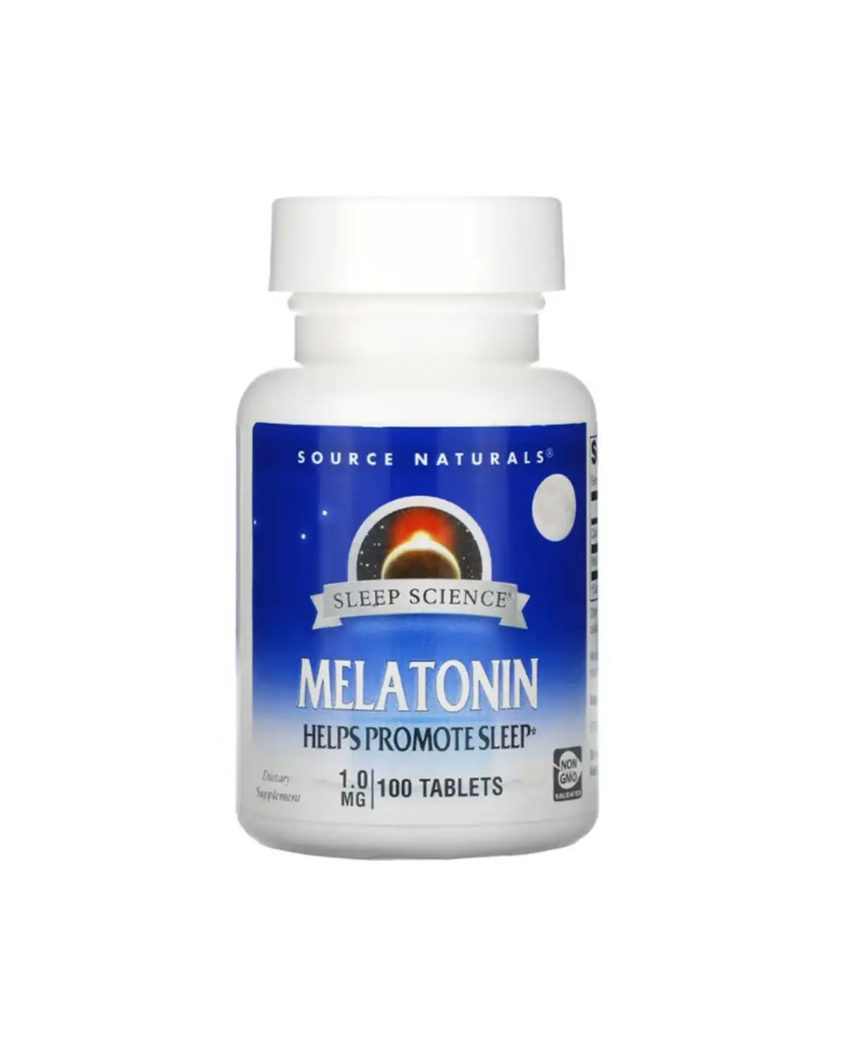 Мелатонін 1 мг | 100 таб Source Naturals 20205076