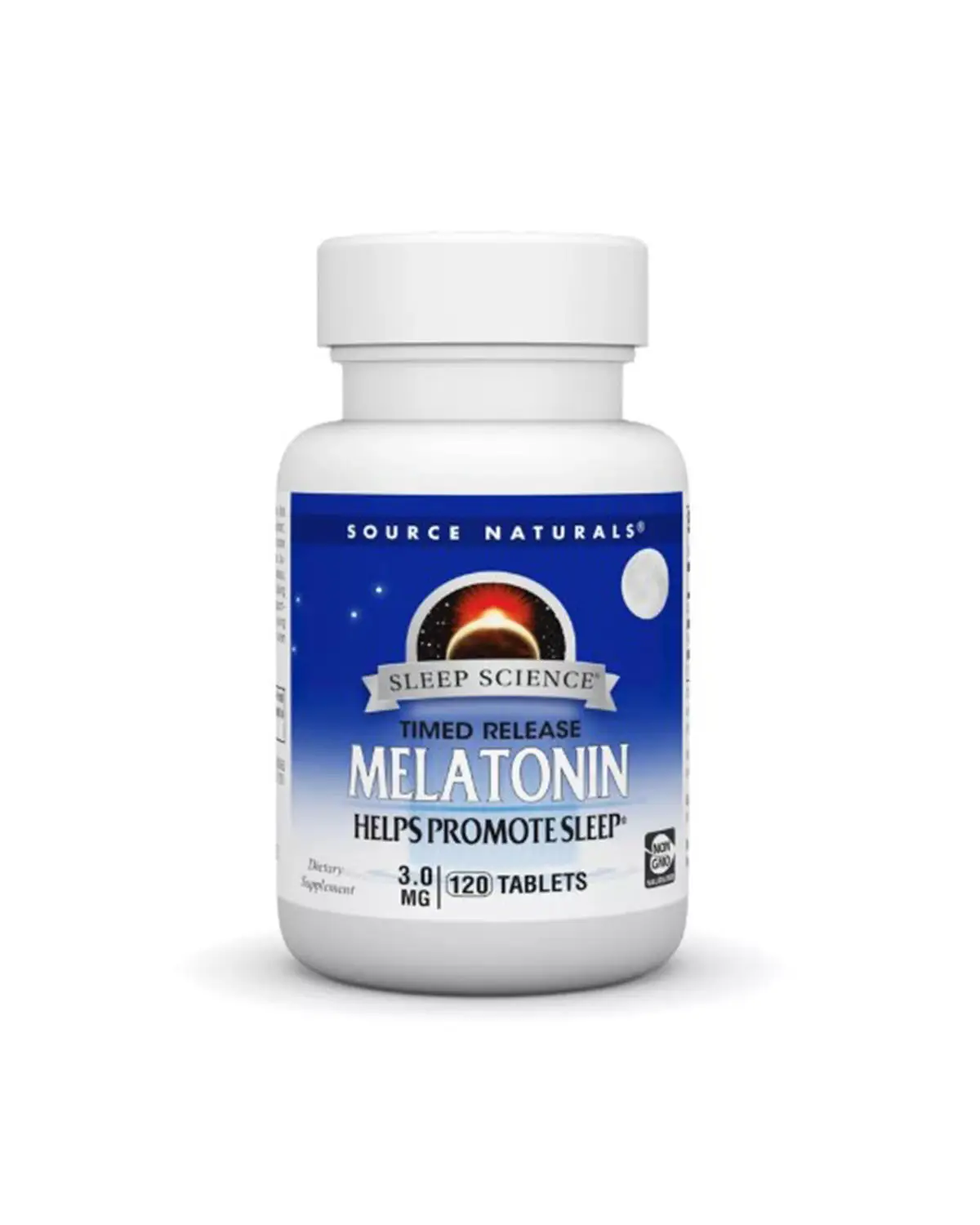 Мелатонин замедленного высвобождения 3 мг | 120 таб Source Naturals 20205082