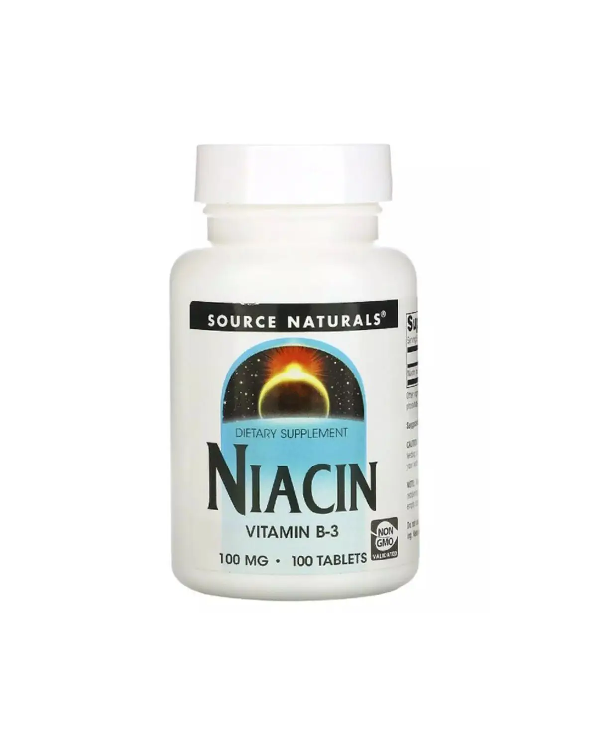 Вітамін B3 Ніацин 100 мг | 100 таб Source Naturals 20205095