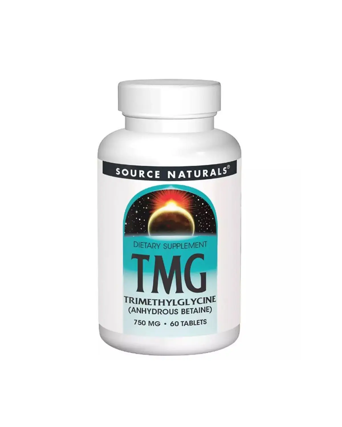 Триметилгліцин (ТМГ) 750 мг | 60 таб Source Naturals 20205106