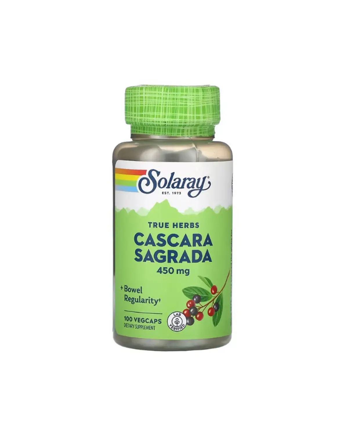 Каскара Саграда ( крушина ) 450 мг | 100 кап Solaray 20205139