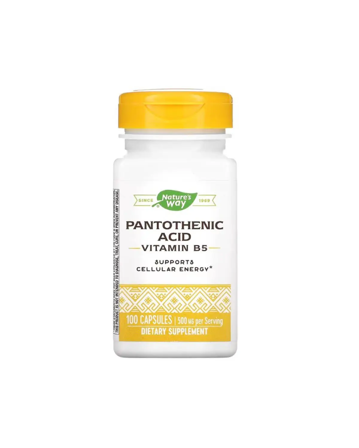 Пантотеновая кислота (B5) 250 мг | 100 кап Nature's Way 20205187