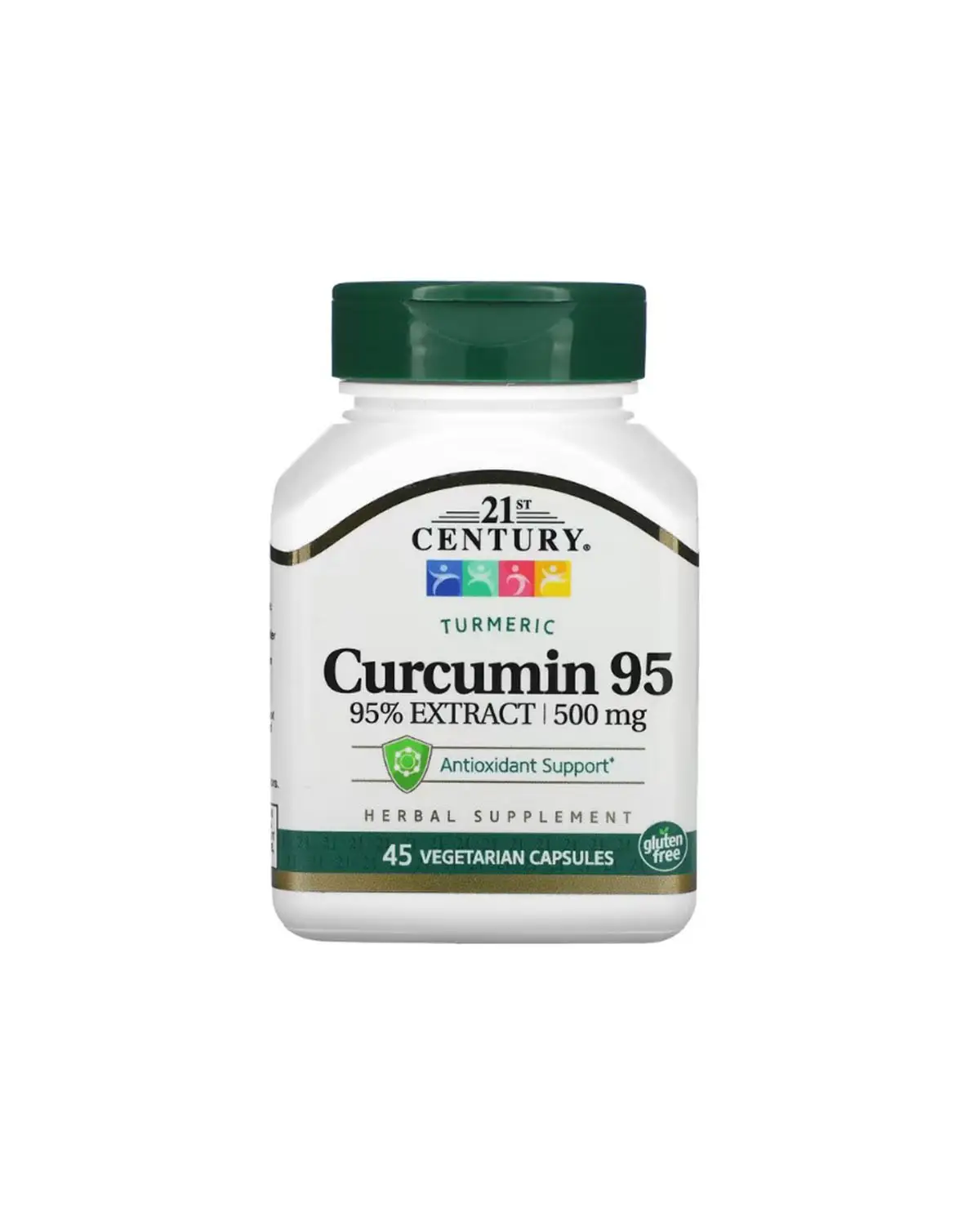 Куркумін 95 500 мг | 45 кап 21st Century 20205209