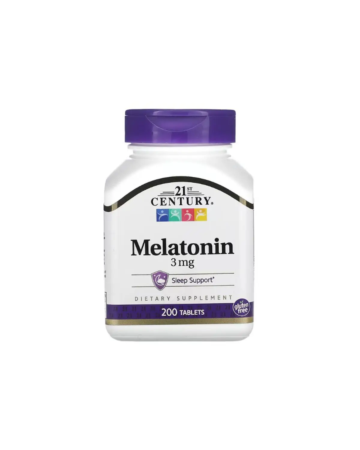 Мелатонін 3 мг | 200 таб 21st Century 20205212