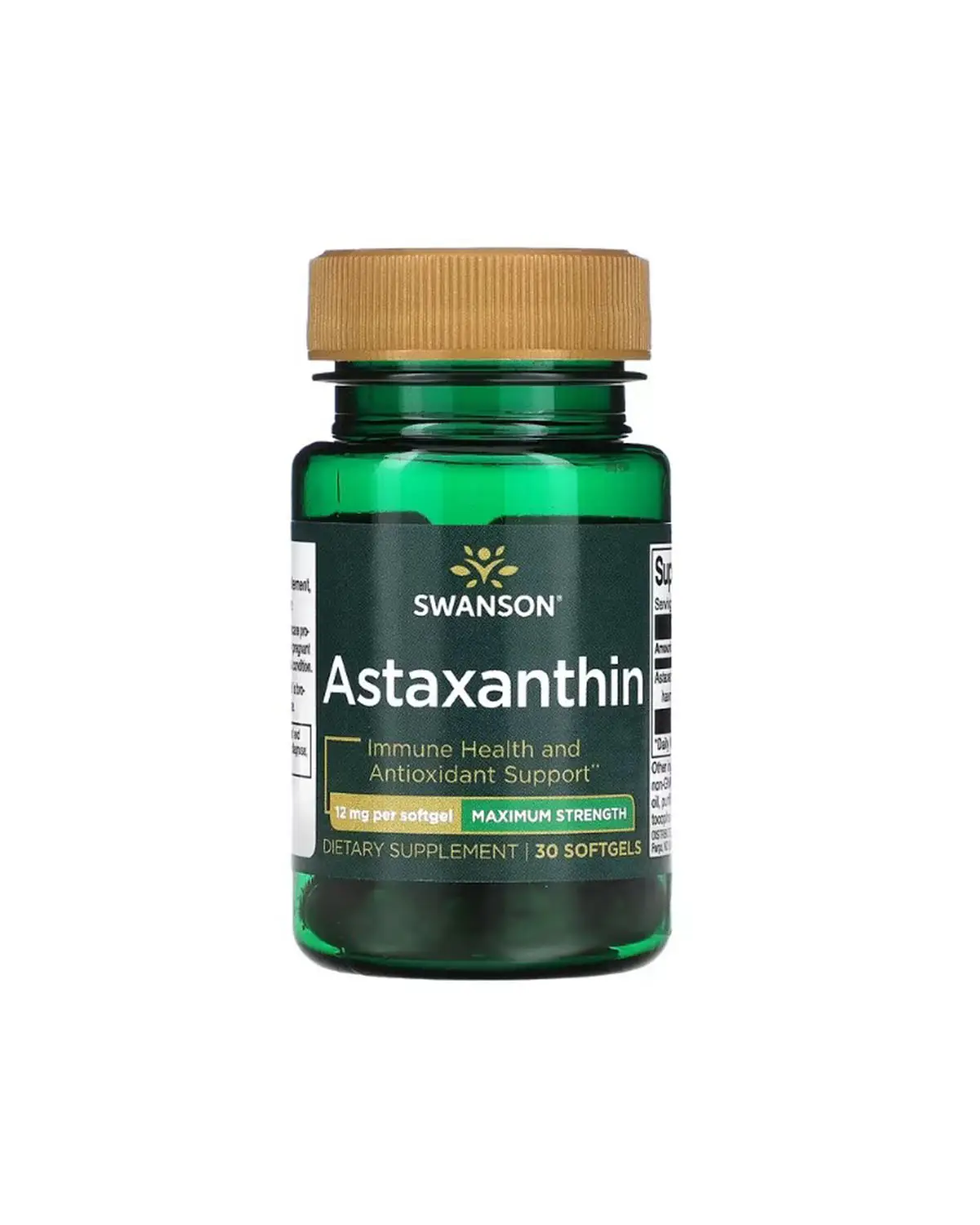 Астаксантин 12 мг | 30 кап Swanson 20205240