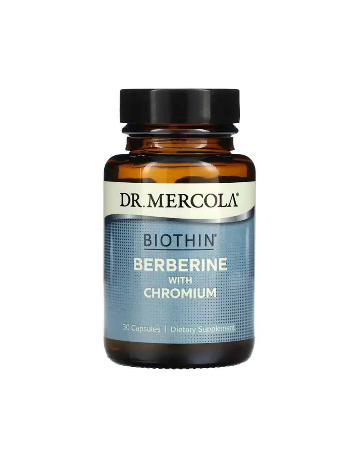Берберин (барбарис) з хромом | 30 кап Dr. Mercola 20205247