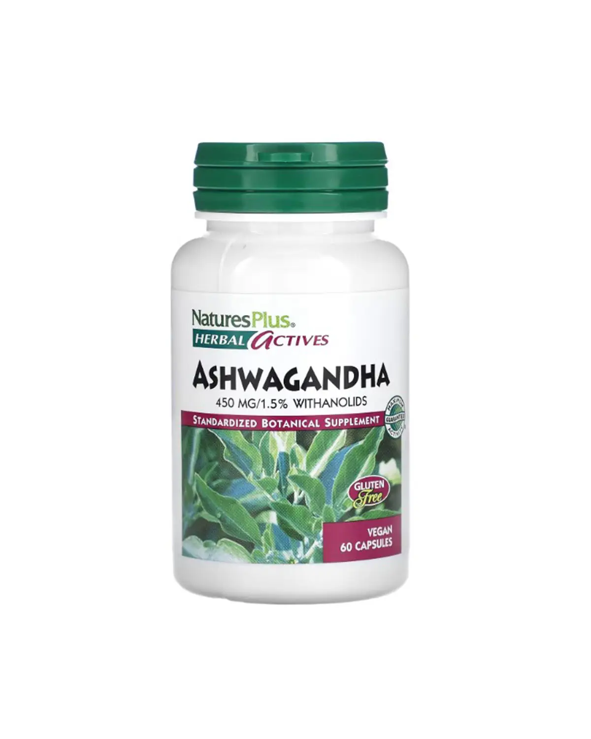 Ашваганда 450 мг | 60 кап Natures Plus 20205273