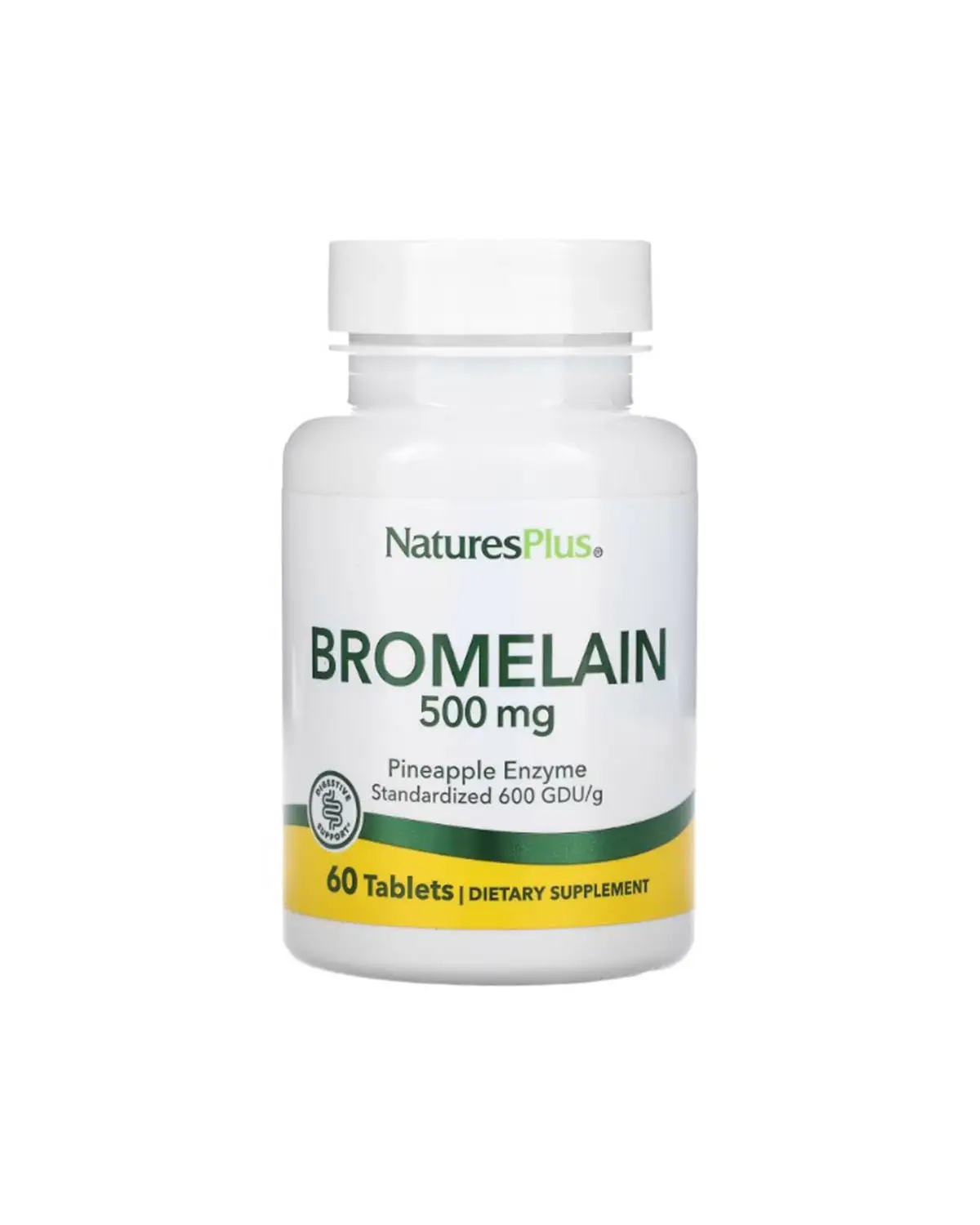 Бромелайн 500 мг | 60 таб Natures Plus 20205280