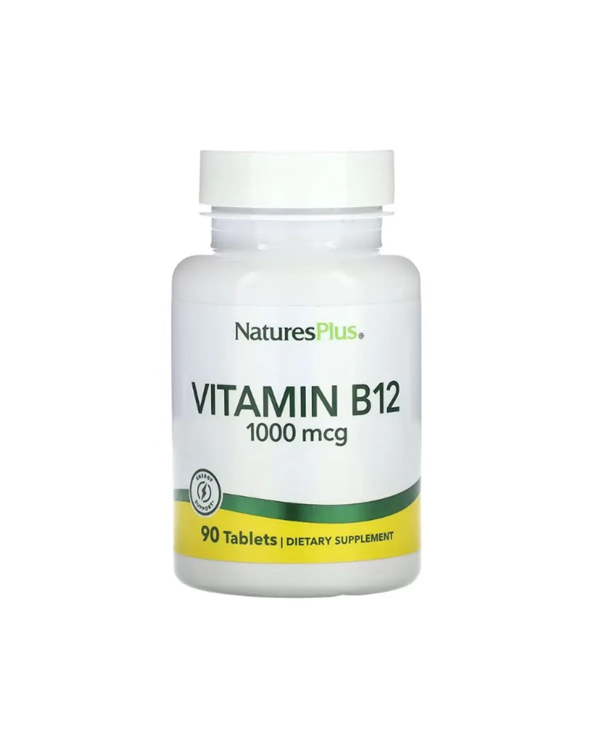 Вітамін B12 (метилкобаламін) 1000 мкг | 90 таб Natures Plus 20205282